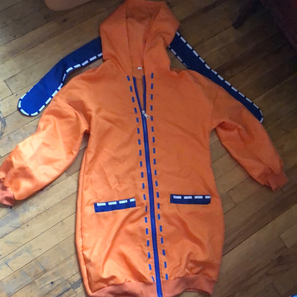 runa yomozuki cosplay hoodie without tail